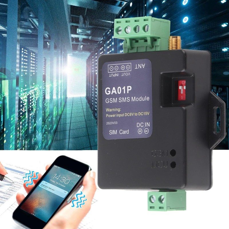 GSM Power Failure Alarm, SMS Alarm Send to 6 Preset