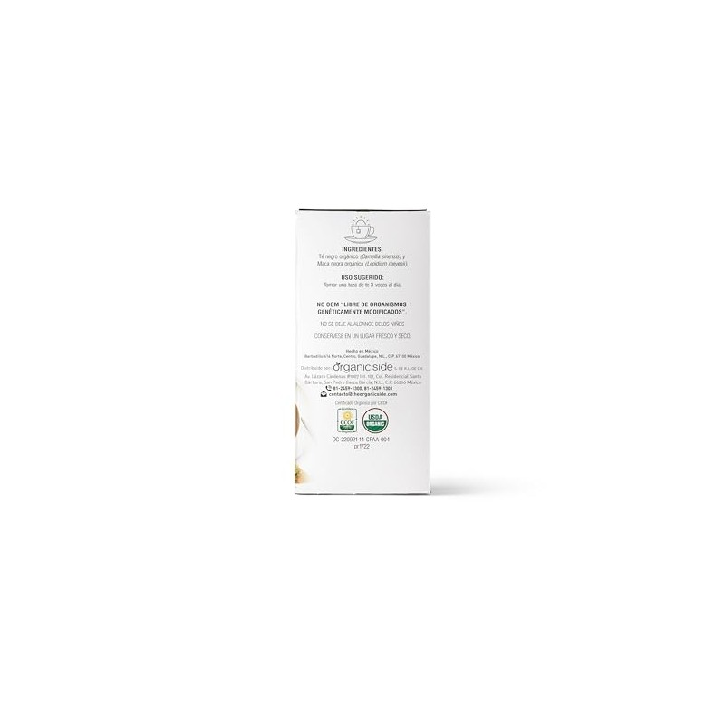 Organic Side - 2Pack Té Orgánico Black Maca - 2