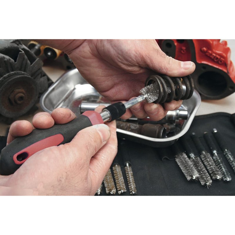 Sealey Vs1800 Cleaning and Decarbonising Brush Set 20Pc