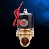 Solenoid Valve, AC 220V 3/4 inch NC Electric Solenoid NC