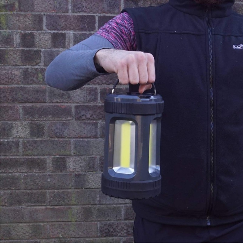 Lomo LED Camping Lantern, 4 light settings, Camping, Emergency Light-