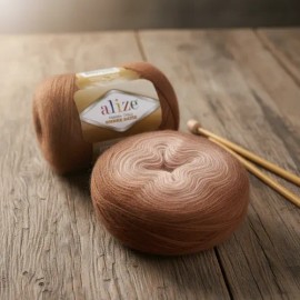Estambre Alize Angora Gold Ombre Cake 150g Elige Color