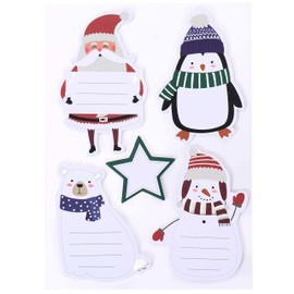 Papierdrachen Bullet Journal Sticky Notes - Children - 5 Different Pads of Sticky Notes for Christmas Time | Sticky Notes | To Do | Notes for Your Notebook - Set of 4