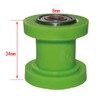 Chain Tensioner Adjuster and Green 8mm chain tensioner Guide wheel