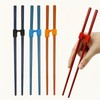 4Pcs Beginner Chopstick Rest Set, Non-slip Training Aids, Reusable Plastic