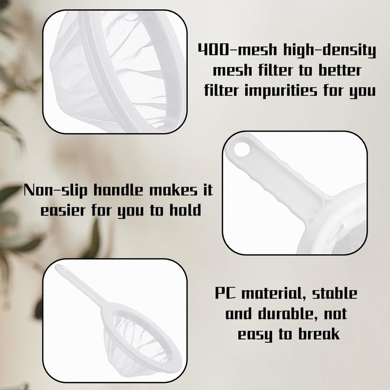 2 Pack Ultra Fine Mesh Filter, Soy Milk Fine Mesh