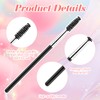 Pack of 6 Eyelash Brushes, Eyebrow Brush with Container, Eyebrow