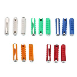 200 PIEZAS Kit de fusibles continentales variados Conjunto acción rápida Torpedo Automotriz Caja almacenamiento para coches clásicos