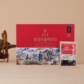 Ganggaesangin 홍삼추출액100 (80mlx30포) Red Ginseng Extract 100 (80ml x 30 packets)