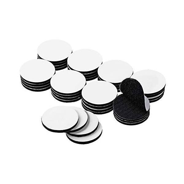 BRAVESHINE 36PCS Sticky Back Adhesive Tape - Industrial Strength Hook