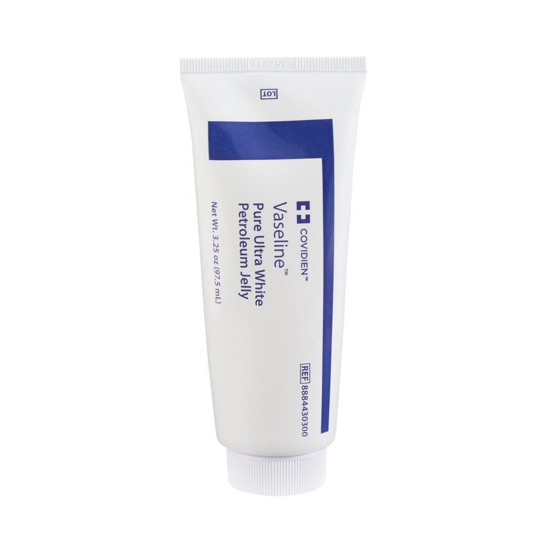 Covidien Vaseline 3.25 Oz Tube - 100% White Petrolatum Skin