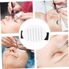 FOMIYES Hand Lash Tray 3pcs Acrylic Eyelash Board Pallets Lash