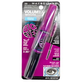 Maybelline New York NEW Maybelline New York Volum' Express Waterproof Mascara-206 Brownish Black
