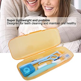 Kit de Cuidado Bucal de Ortodoncia, Cepillo de Limpieza de Dientes, Cepillo Interdental, Herramientas de Cera de Ortodoncia para Multitud de Ortodoncia