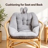 Rabbit Ear Seat and Back Cushion - Polyester Fabric with