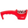 Cheer Collection 3-in-1 Knife Sharpener, Professional Blade Sharpening System for