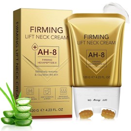 AH-8 Firm Lifting with PEAQ Neck Firming Cream Roller Loose Skin Wrinkle Relief and Moisturizing Skin Care (1) Item Package Quantity / PEAQ 넥 펌링 크림 롤러가 포함된 AH-8 펌 리프팅 느슨한 피부 주름 완화 및 보습 스킨 케어 (1) Item Package Quantity