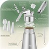 CURTA Professional Whipped Cream Dispenser, Premium Aluminium Cream Whipper, Cream