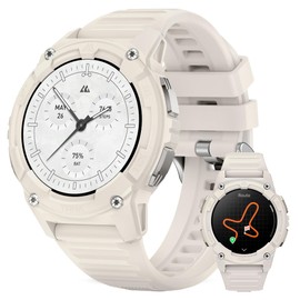 KOSPET Tank S2 Smart Watch for Women GPS, Pressure/Altitude/Compass, 5ATM Waterproof, 1.32" AMOLED Display Fitness Tracker(Answer/Make Call), AI Voice Assistant, 24H Sleep/Hear Rate Monitor