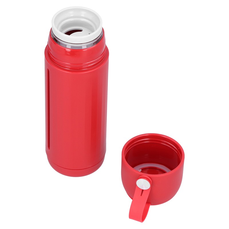 310ml Glass Cup with Lid Portable Dual Purpose Water Mug
