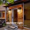 Dusk to Dawn Outdoor Wall Light Fixture, Waterproof Exterior Wall