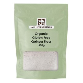 Organic Quinoa Flour 500g by Manor Springs Organic