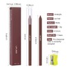 6 Colors Matte Lip Liner Pencils with Sharpener, Waterproof Long