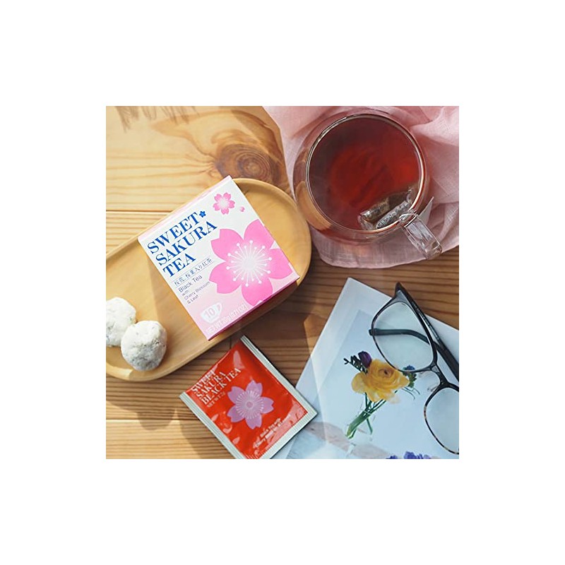 Tea Boutique Sweet Sakura Tea Black Tea With Cherry Blossom
