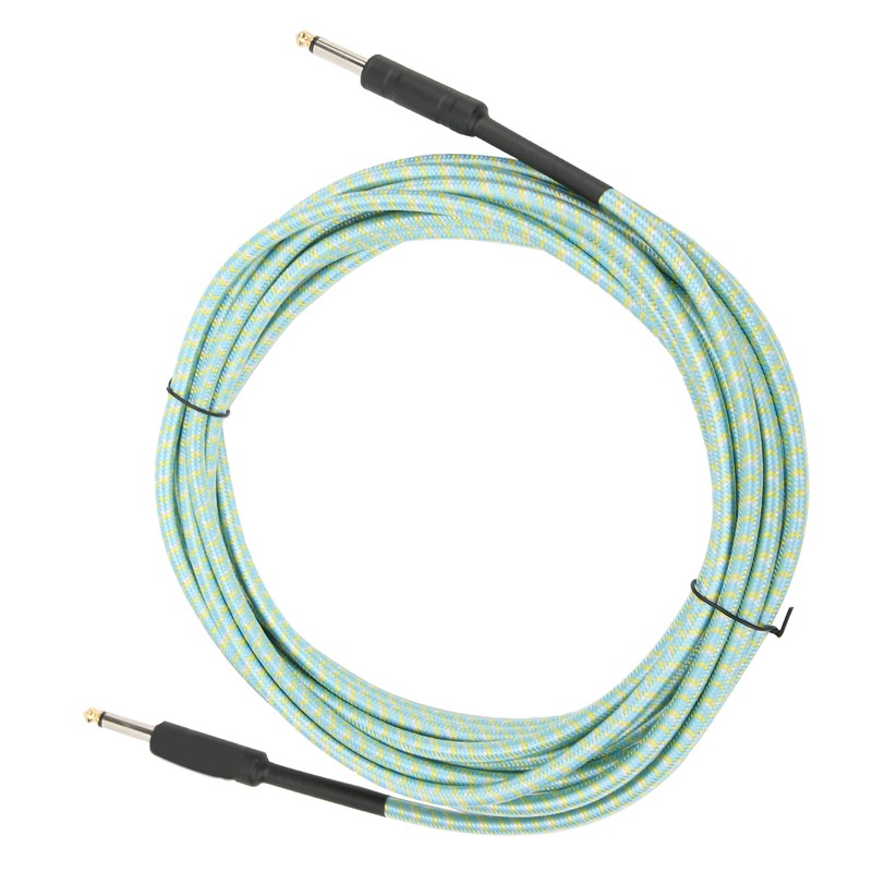 Musical Instrument Cable Braided Shielding Audio Extension Cord with NickelPlated