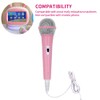 EKDJKK Wired Microphone, Portable Wired Dynamic Microphone 3.5mm Jack Lightweight