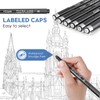 YISAN Fine Tip Pens Black 01,Extra Fine Point Writing Ink