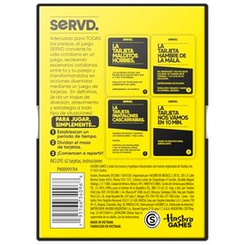 Hasbro Games Juego de Mesa SERVD Parejas                                                                                                              