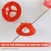 DGSL Tile Leveling System 1/8", 300 Pcs Tile Spacers and