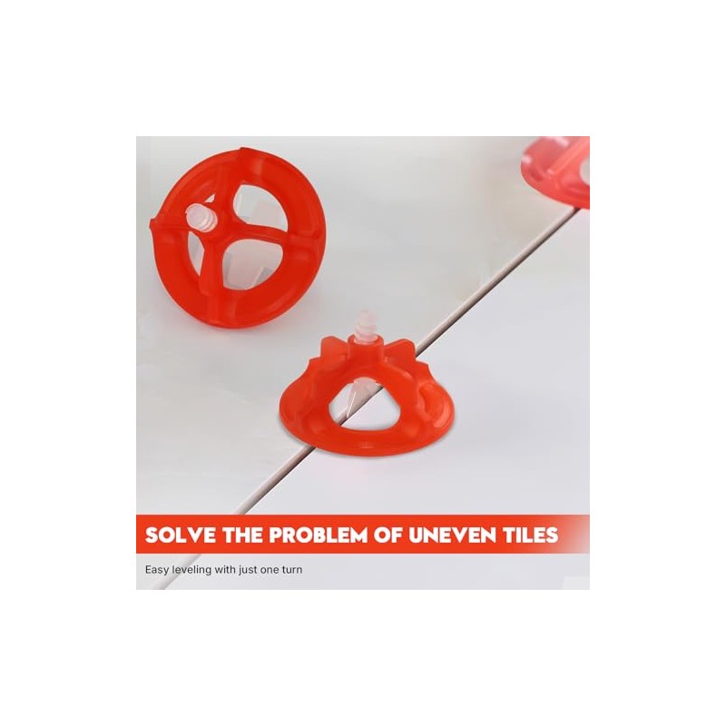 DGSL Tile Leveling System 1/8", 300 Pcs Tile Spacers and