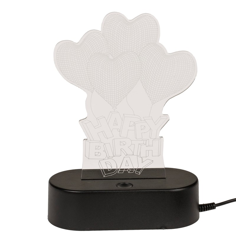 MIK funshopping 3D Light Night Light 3D Effect Lamp with