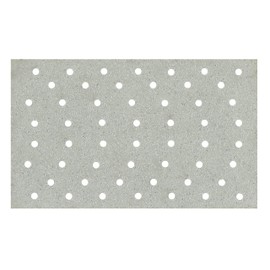 Mirka Iridium Premium Sandpaper 81x133mm Grip 54-Hole, Grit 120, 10/Pack/For sanding paint, putty, primer, wood, steel, mineral materials, plastic.