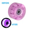 PATIKIL Roller Skate Wheels Set,8 Pack 58mm 82A Light Up