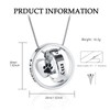 VCCWYQK Cremation Urn Neckalce for Ashes for Dog/Cat,Forever in My