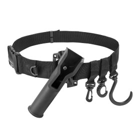 Wading Belt Gear Kit, Adjustable Fishing Wade Belt for Fly/Saltwater Fishing Stringer, Pliers, Rod Holder