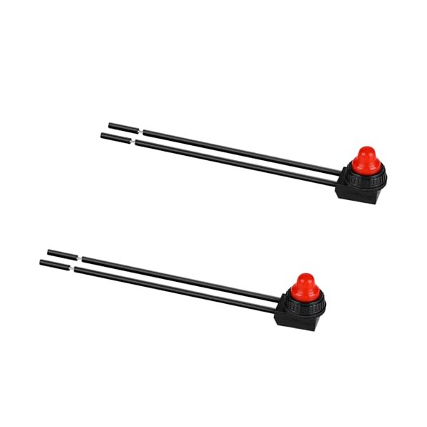 OWOFYDR 2PCS Waterproof RV Push Button Switch 12V ON/Off SPST