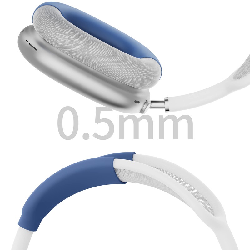 Tucana Silicon Cases Compatible for AirPods Max, Overhead Cover +