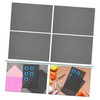 LALAFINA 10 Sheets PVC Eye Mesh for Fursuit Crafting Flexible