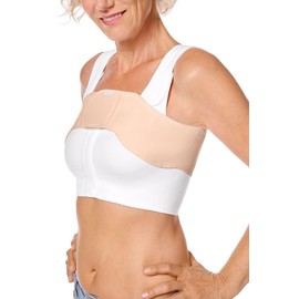 Amoena Anatomical Breast Compression Belt for use with Post Breast Surgery Bras & Lymphatic Compression Bras Rose Nude Size 40