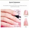 Nail Extension Gel Kit Beautiful Elegant Mild Glitter Decoration Poly