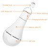 Solar Powered LED Bulb Indoor Outdoor Emergency Light Bulb Portable