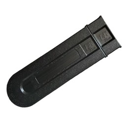 14 inch Chainsaw Bar Cover,Suitable for 12 "14" Chain Saw Bar Protective Cover, Chainsaw Chain Cover, Scabbard Guard, Plastic Durable Cutter Parts Tools Plate Protect Anti Scratch.（ Black）