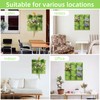 AkiiGer Wall Planting Bags - 9 Pockets Hanging Grow Bags,