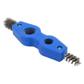 LKAHG Car Battery Terminal Cleaning Brush, 4 in 1 Anti-Rust Vehicle Battery Cleaner with Steel Wire, Battery Terminals Machine Parts Cleaning Tool, Universal Automotive Accessories