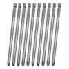 Mesee 10pcs Magnetic Screwdriver Bits Set, S2 Phillips Screwdriver 1/4