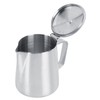 Stainless Steel Milk Frothing Pitcher 12oz/350ml Latte Steaming Frothing Pitcher